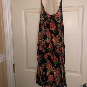 sundress with crochet in the back